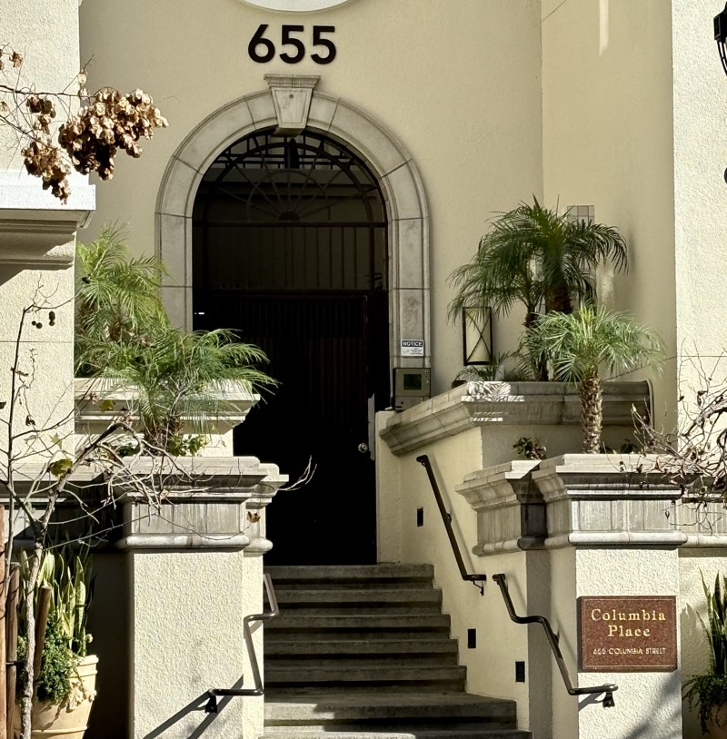 Columbia Place Entrance